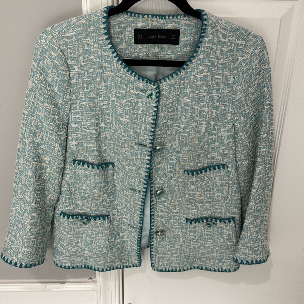 Zara tweed jacket
